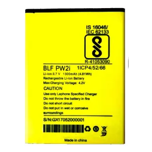 1500 mAh Battery Model BLFPW2H Compatible with Lephone W2 