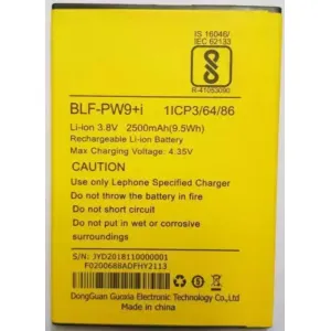 Mobile Battery For Lephone W9 BLF-PW9+i