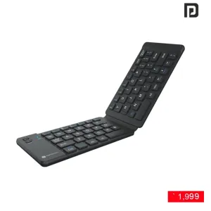 Chicklet  Wireless Rechargable Foldable Keyboad