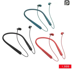 Harmonics X1 Wireless Bluetooth 5.0 Sports Headset with Powerful Audio Output, 15 Hrs Playtime, Magnetic Earbuds, Type C Charging