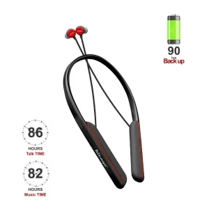 Hitage NBT-6586+ 90 HOURS Ultra BATTERY Magnetic Sports Partner Premium NECKBAND BLUETOOTH