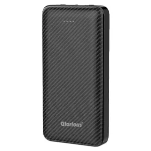 Glorious GPB-M1-200 20000 -mAh Li-Polymer Power Bank Black