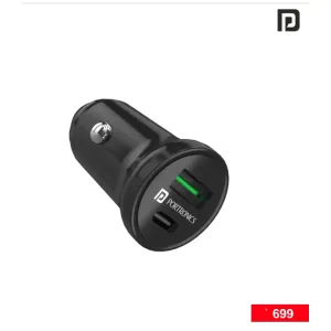 CAR POWER MINI (car charger with rapid charger + PD output