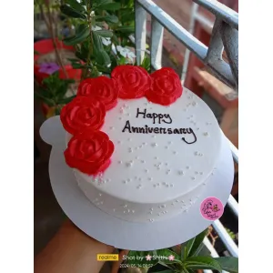 Vanilla Rose Cake
