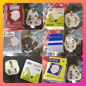 3 pin top