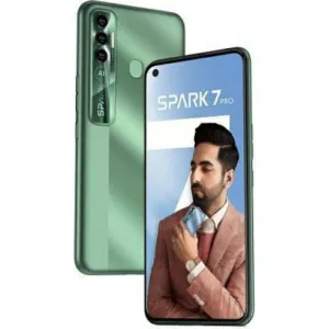 Tecno Spark 7 pro (Spruce Green) + Free Tecno Airbuds