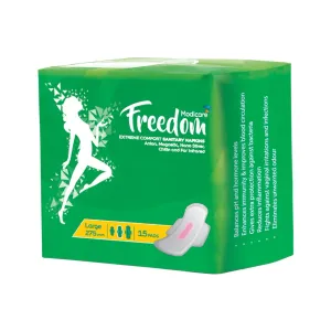 Freedom Sanitary Napkin Large -275mm (15N)