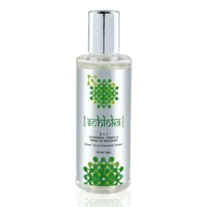 Schloka 3 In 1 Cleanser, Toner And Make Up Remover With Green Tea & Chamomile Extract