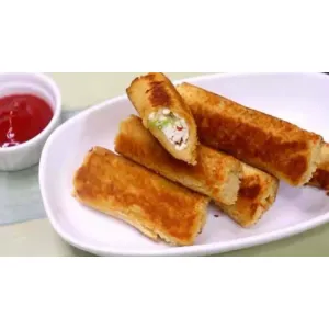 Paneer bread roll (2 pc )