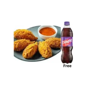 Kurkure chiken momos (6 pc)