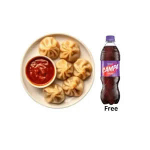 Veg momo ( 8 pc)
