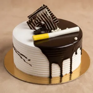 Chocolate cream cake 
