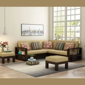 MIRA WOODEN SOFA