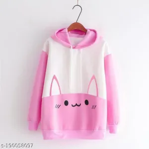 Jannie Hustler Stylish Fleece Hoodie And Sweatshirt