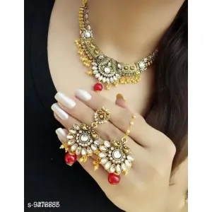  Attractive Alloy Jewellery Set