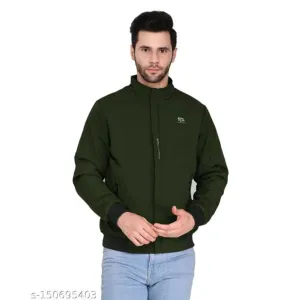 Men's Casual Jacket- Green 