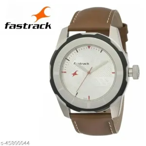  Fastrack Trending Men White Faux Leather/Leatherette Analog Watch