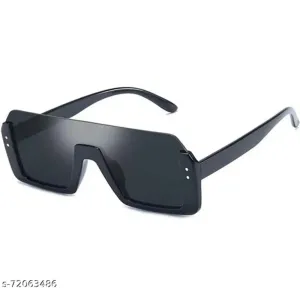 Uv Protection Unique Latest Black Retro Square Sunglasses