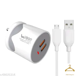UBON CH-11 Lightweight 2.4 AMP/5V Fast Charging Adapter 12W USB Wall Charger with Quick Ch