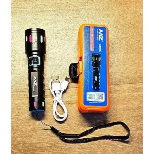 #575 Metal Flash Rechargeable Torch