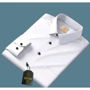#1031 Solid Slim Fit Casual Shirt 