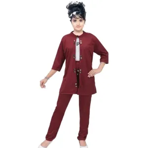 #465 Girls Bellow Knee Party Dress