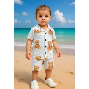 #1048 Boys Top & Bottom Set.