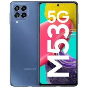 Samsung Galaxy M53 5G (Deep Ocean Blue, 6GB, 128GB Storage) | Travel Adapter