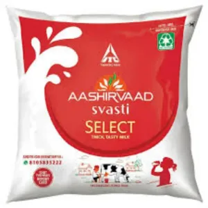 Aashirvaad Svasti Select Thick Tasty Pasteurized Toned Milk 500 ml