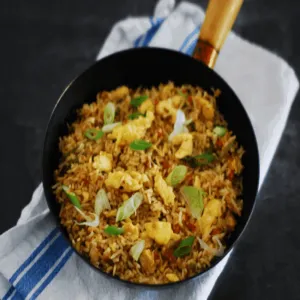 Nattukozhi Egg Fried Rice