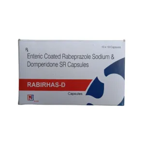 RABEPRAZOLE SODIUM + DOMPERIDONE SR CAPSULES