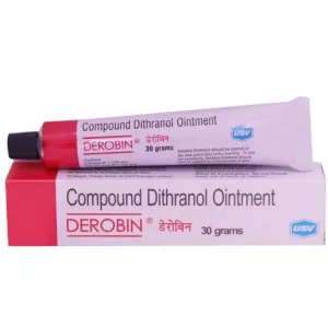 Derobin ointment ( compound dithranol ointment )
