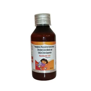 Paracetamol phenylephrine hydrochloride chlorpheniramine maleate and sodium citrate 100ml