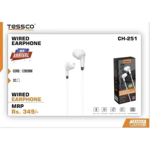 Tessco CH 251 Wired Earphone (In Ear)
