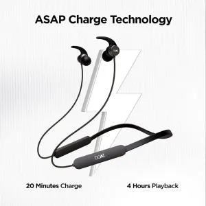 BoAt Rockerz 255 Pro in Ear Bluetooth Neckband with Upto 10 Hours Playback