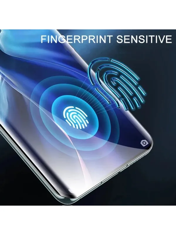 OnePlus 8 Pro | Oppo Find X2 & Oppo Find X2 Pro Glossy Hydrogel Film [NOT GLASS] Screen Protector With Installation Kit, Edge to Edge Full Screen Coverage