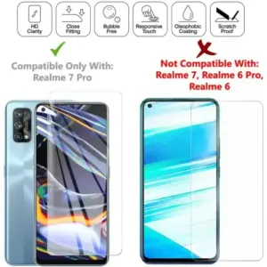 Temper glass for realme 7pro