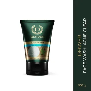 Denver Facewash Acne Clear, 100gram