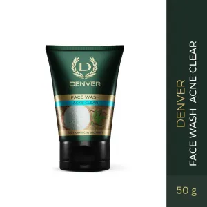 Denver Facewash Acne Clear, 50gram
