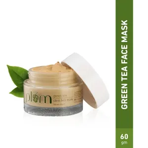 Plum Face Mask, Green Tea Face Mask - 60gm