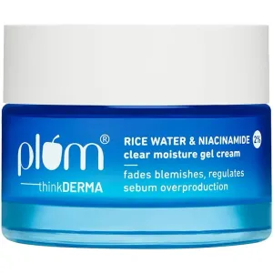Plum 2% Niacinamide & Rice Water Super Light Gel Cream Moisturizer for Face