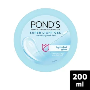 Ponds Gel Super Light with Hyaluronic Acid + Vitamin E,200ml
