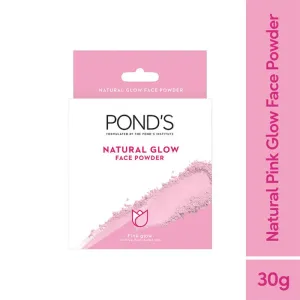 Ponds Powder Natural Glow Face Powder - Pink Glow, 30 gm
