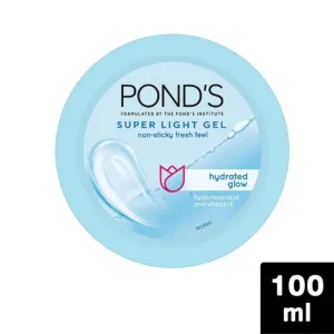 Ponds Gel Super Light with Hyaluronic Acid + Vitamin E,100ml