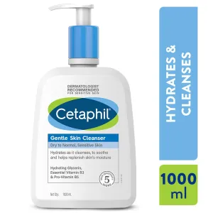 Cetaphil Cleanser,Gentle Skin Cleanser 1000ml