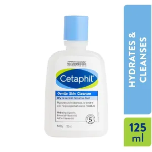 Cetaphil Cleanser,Gentle Skin Cleanser 125ml