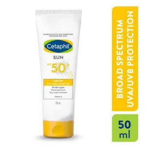 Cetaphil Sunscreen,Sun SPF 50+ Gel 50ml