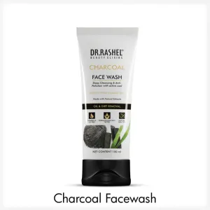 Dr Rashel Facewash Charcoal, 100ml