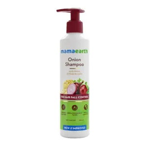 Mamaearth Shampoo,Onion Shampoo with Onion and Plant Keratin for Hair Fall Control - 250ml