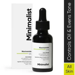 Minimalist Niacinamide 10% Face Serum For reducing sebum & pores, and even skin tone